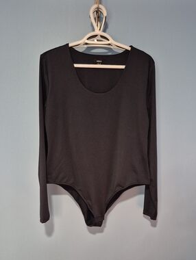 Mexx Navy Long-Sleeve Scoop-Neck Bodysuit